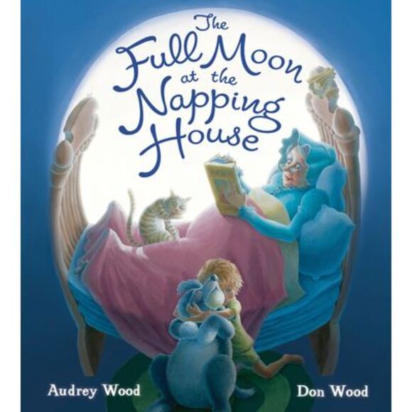 The Full Moon at the Napping House Padded Board Book -- Audrey Wood - Picture 1 of 1